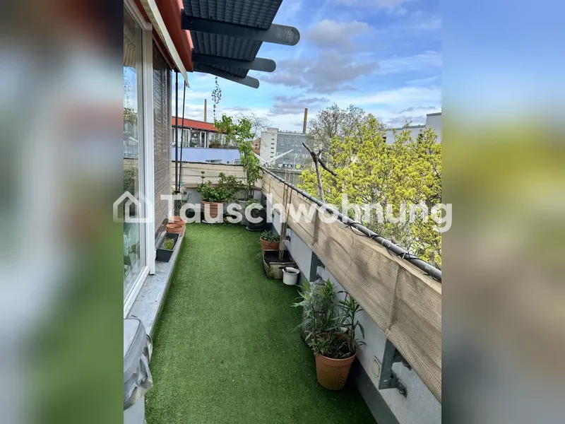 Tauschwohnung: Helle 3 Zimmer Dachgeschosswohnung — photo 1